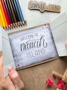 Geburtstagskarte Handlettering1 Mittel Handlettering und Kreatives mit Liebe